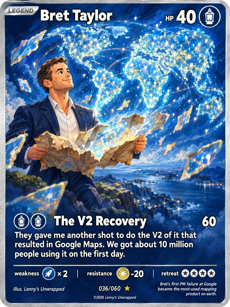 Bret Taylor — trading card