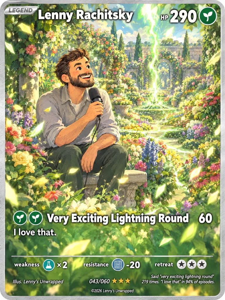 Lenny Rachitsky, Lenny's Newsletter — trading card