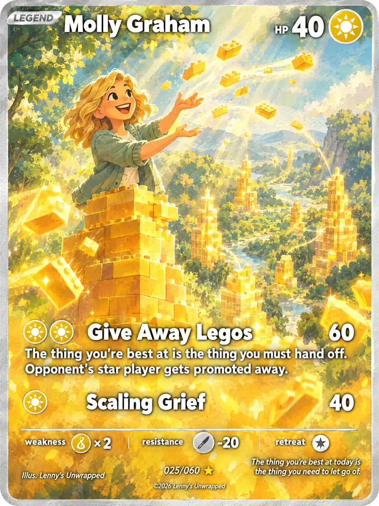 Molly Graham, Glue Club — trading card