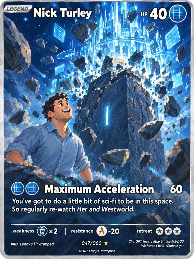 Nick Turley — trading card