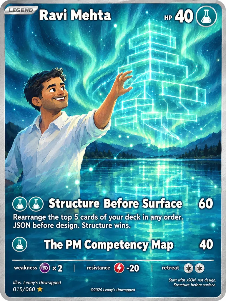 Ravi Mehta — trading card
