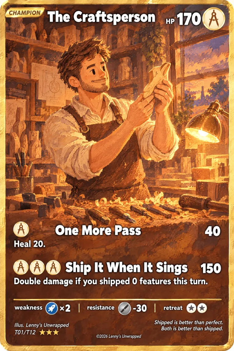 The Craftsperson — The Atelier