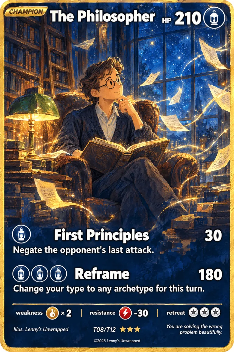 The Philosopher — The Library